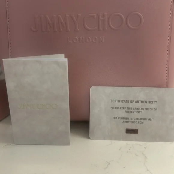 Jimmy Choo Pink Tote - Picture 8 of 10